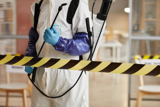 Professional Biohazard technician working in Cocoa Beach, FL